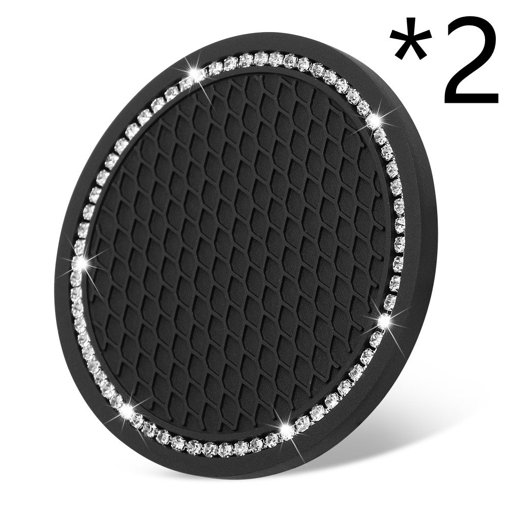 Rhinestone Water Coaster Diamond Car Anti-skid Pad