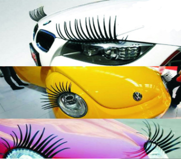 Headlight Eyelash Sticker Car