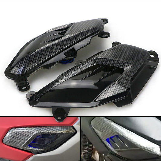 NMAX155 Side Lamp Refitted With LED Carbon Fiber