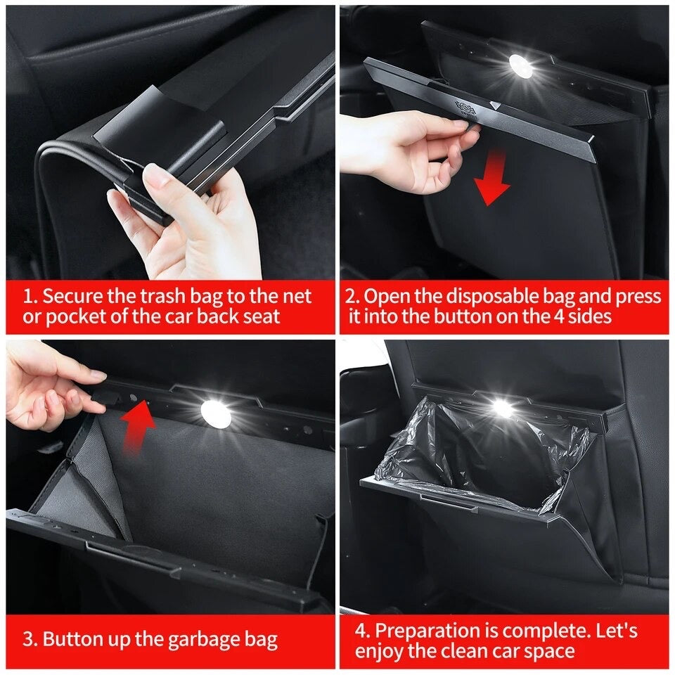 Car Trash Can