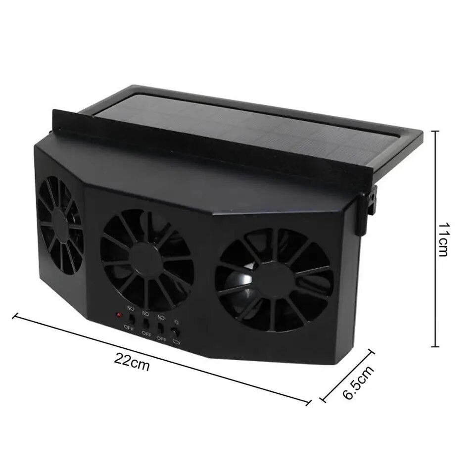 Solar Powered Cooling Fan