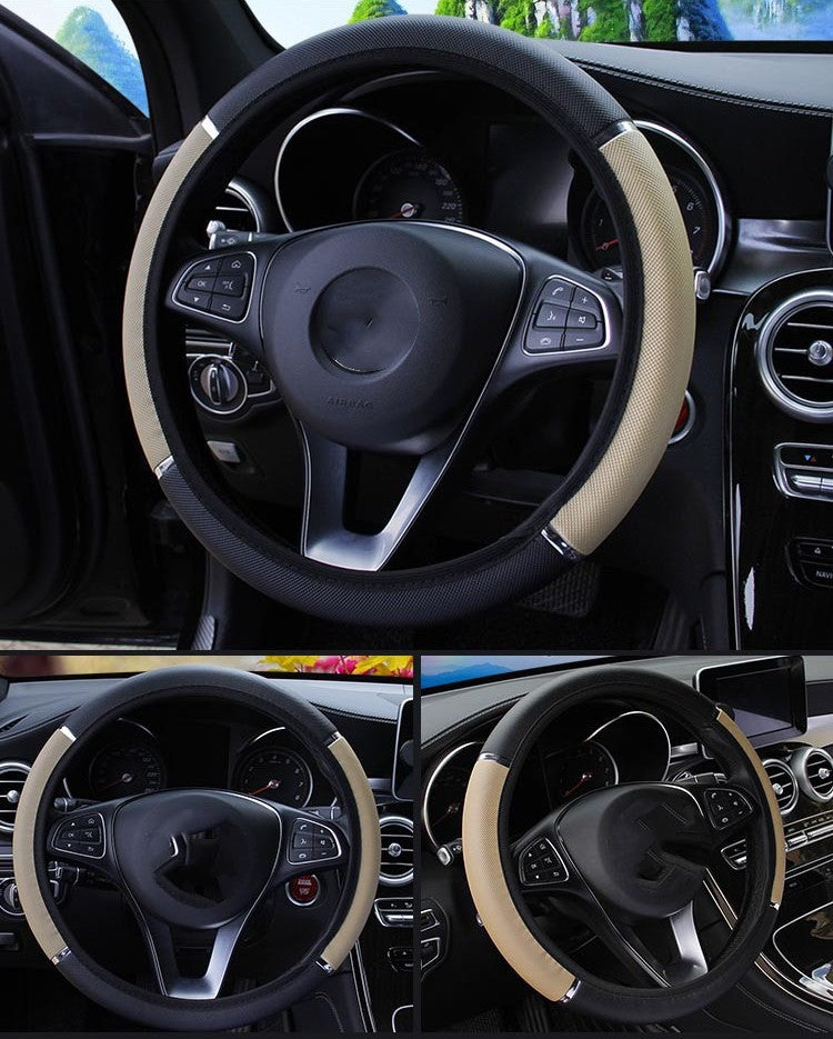 Foamed Metal Strip Steering Wheel Cover