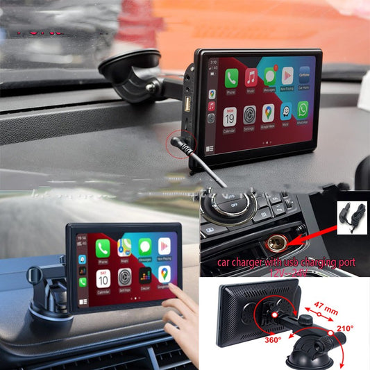 Portable IPS Car Smart Screen Wireless Carplay