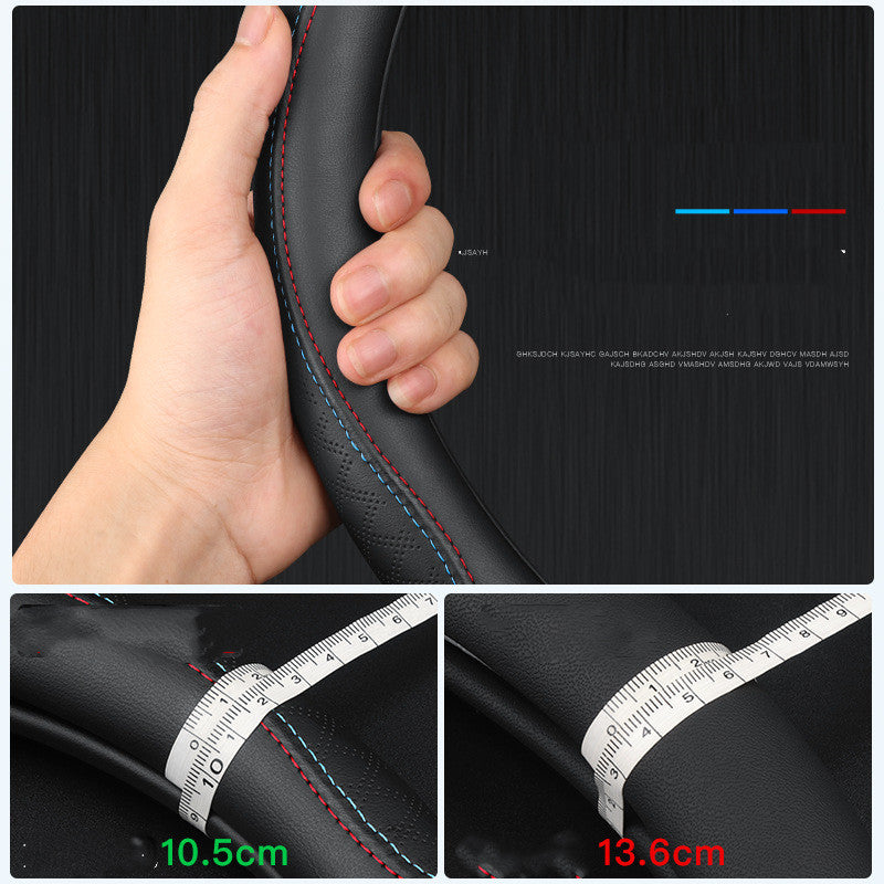 Universal Leather Car Steering Wheel Cover