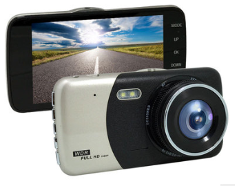 4-Inch Dual Lens Dash Cam