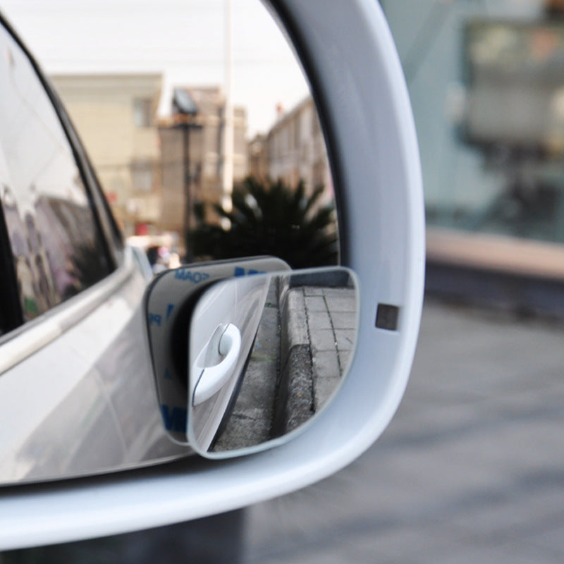 Frameless Round Car Mirror