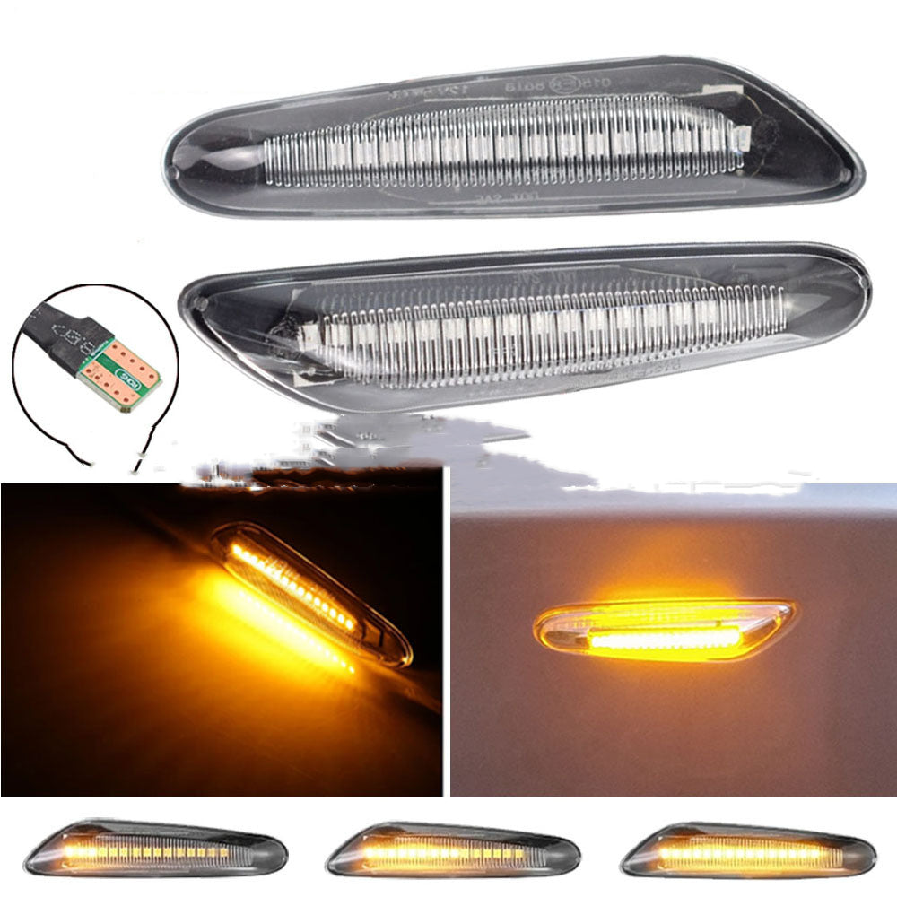 Blackened LED Car Side Lights