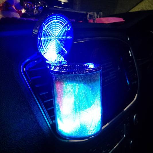 Car Ashtray With LED Light