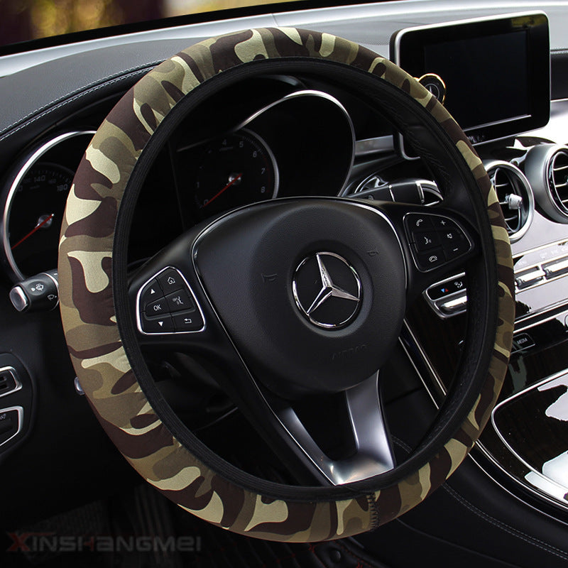 Camouflage Car Steering-wheel Cover