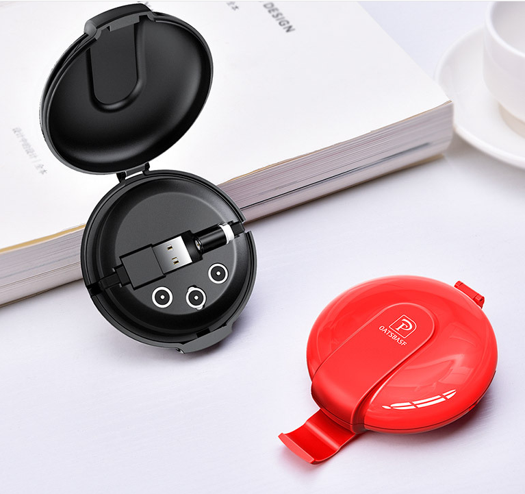 3-in-1 Magnetic Retractable Car Charger