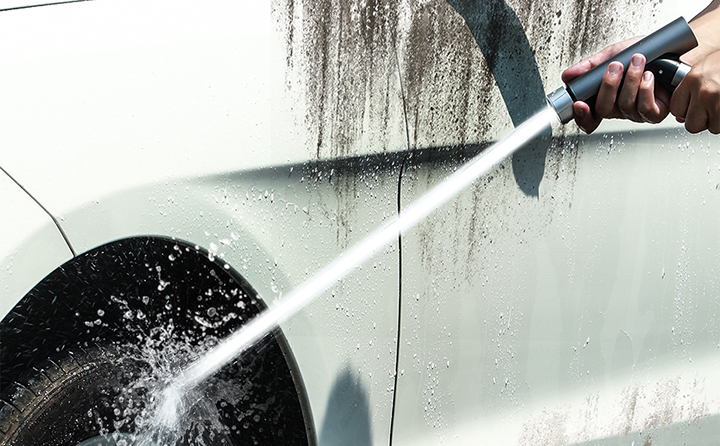 High-pressure car wash water gun