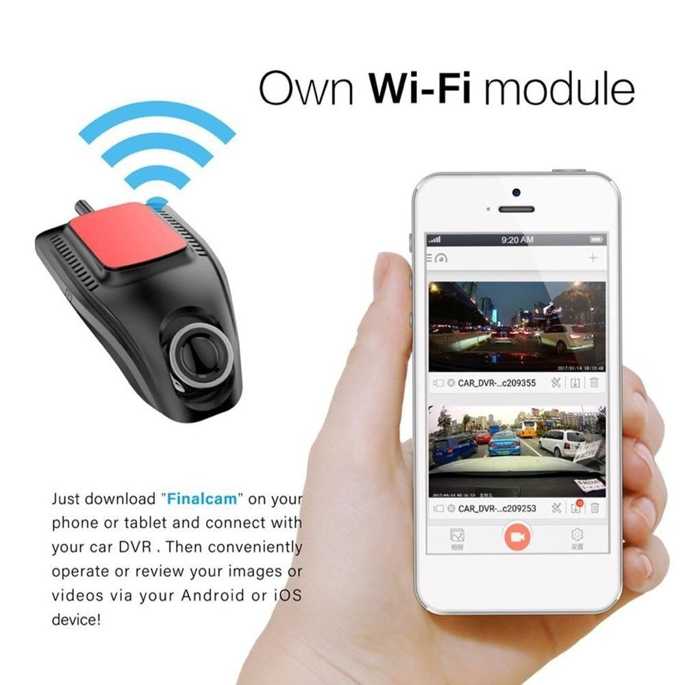 Small Eye Dash Cam Car DVR Recorder Camera