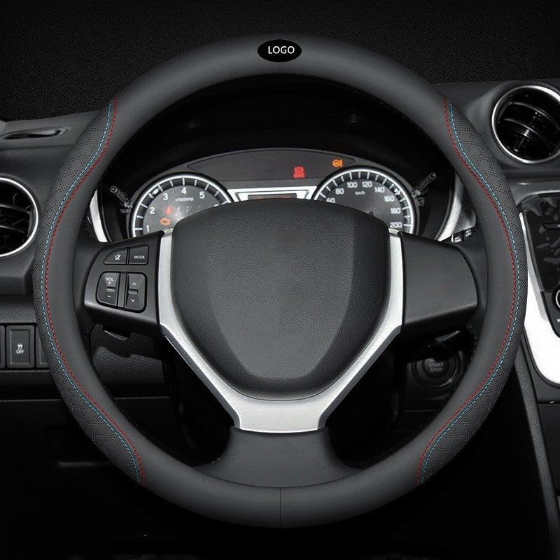 Universal Leather Car Steering Wheel Cover