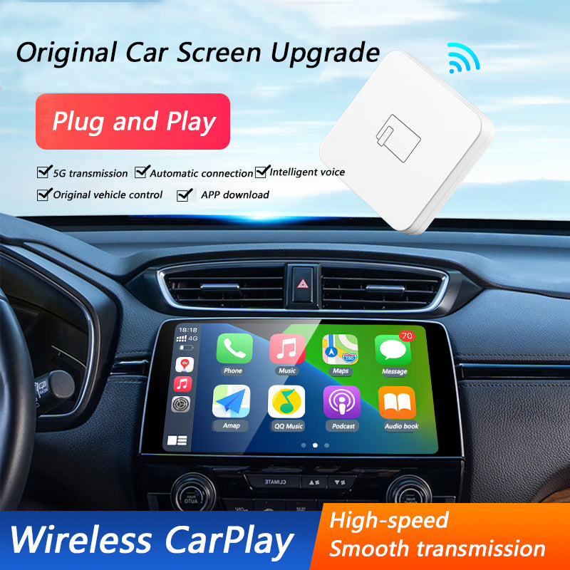 Car Wired To Wireless Carplay Box