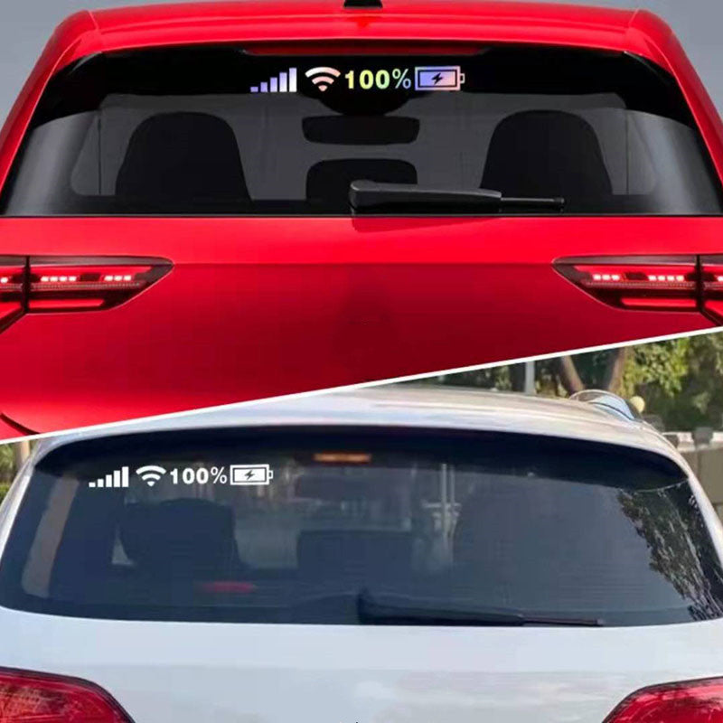 Car Windshield Stickers Signal WiFi