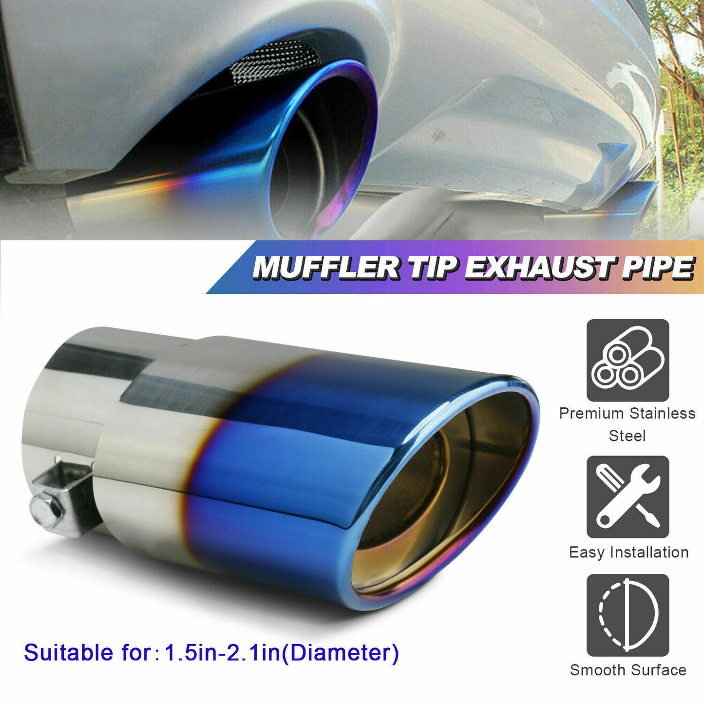 Car Exhaust Pipe Tip